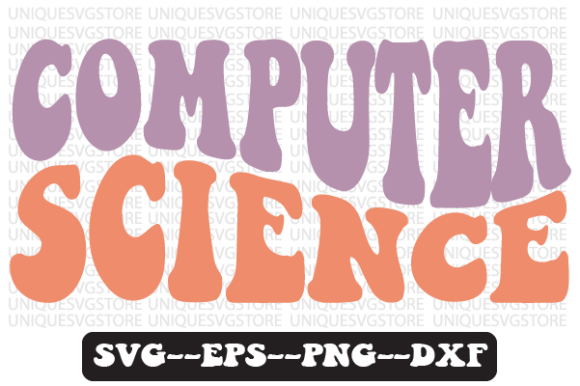 Computer Science Quote Retro SVG Graphics for Crafts